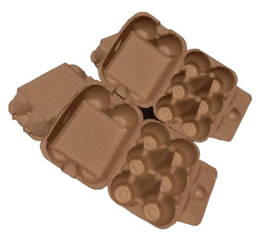 Egg Carton 6 eggs x 2 - 10 Cartons per Box